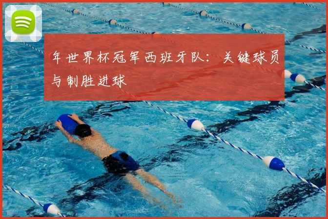 年世界杯冠军西班牙队:关键球员与制胜进球